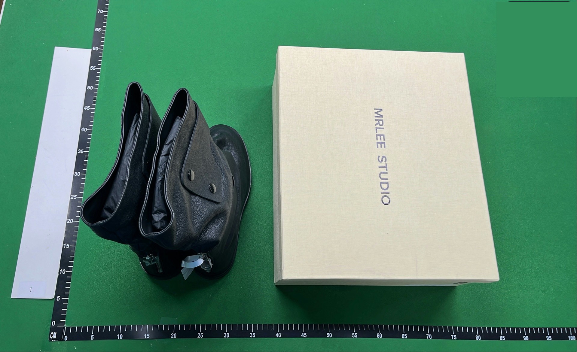 424 Leather Combat Boots QC