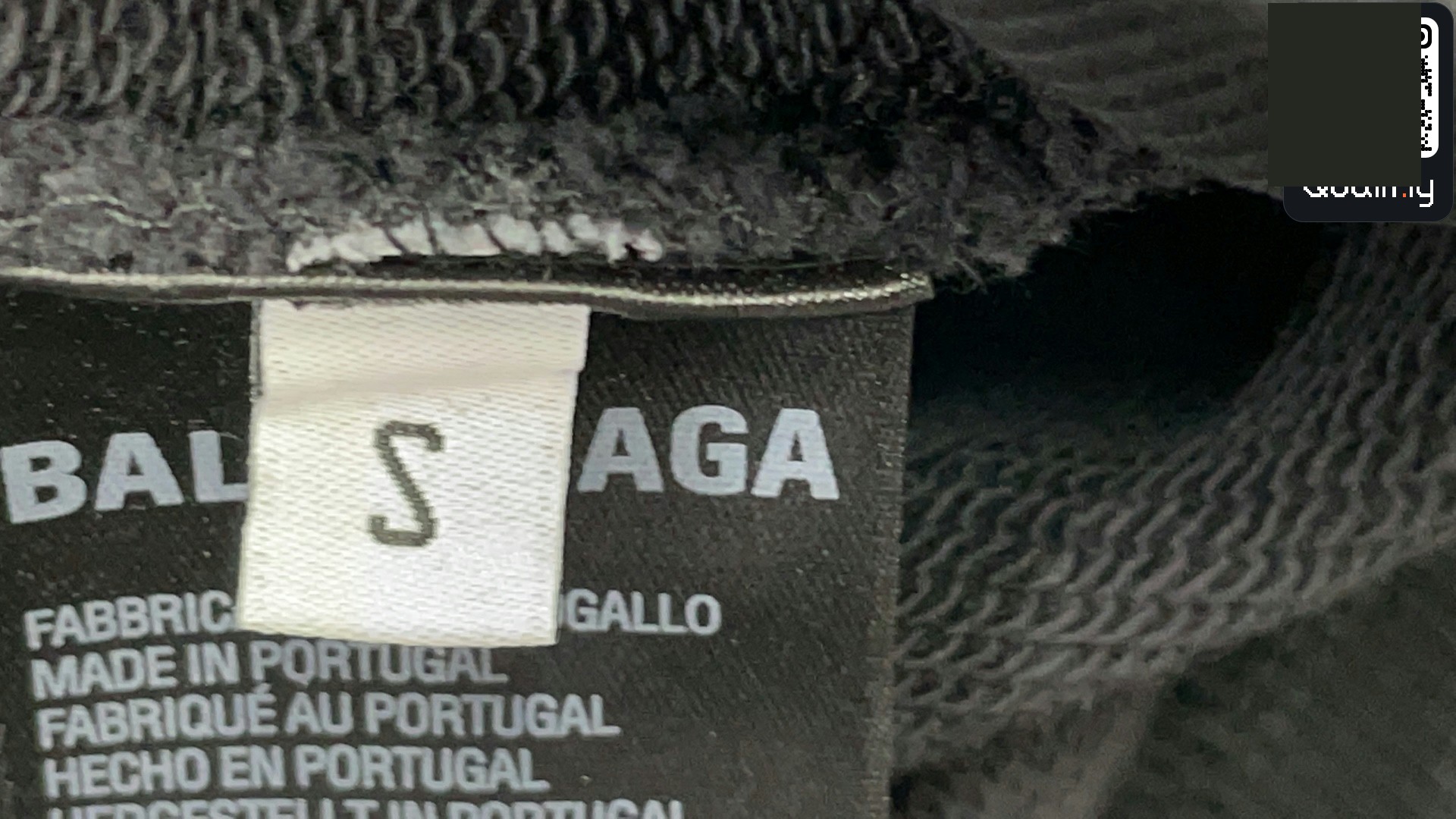 Balenciaga Britney Spears Zip-Up Hoodie QC