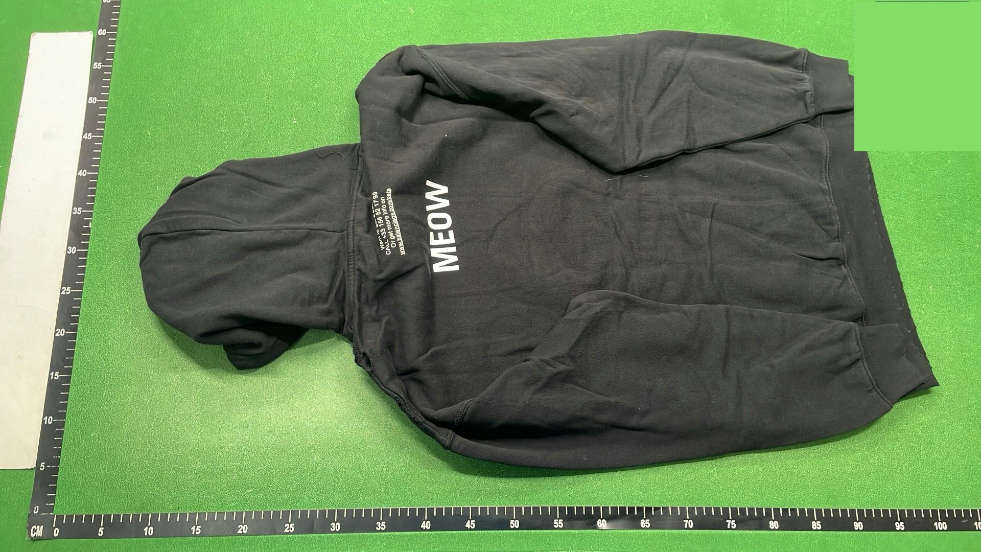 Balenciaga I Love Cats Cotton Hoodie QC