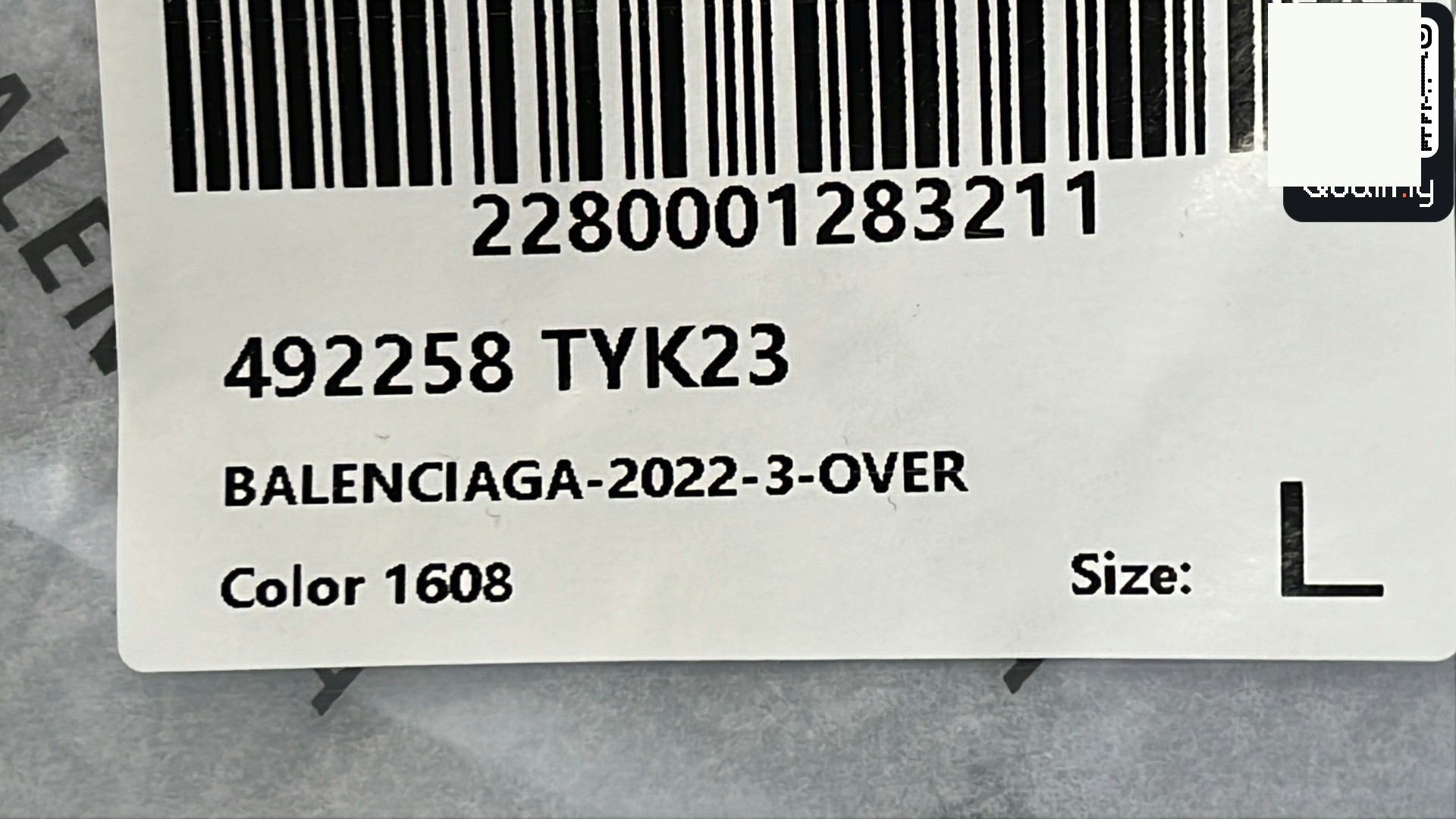 Balenciaga I Love Cats Cotton Hoodie QC