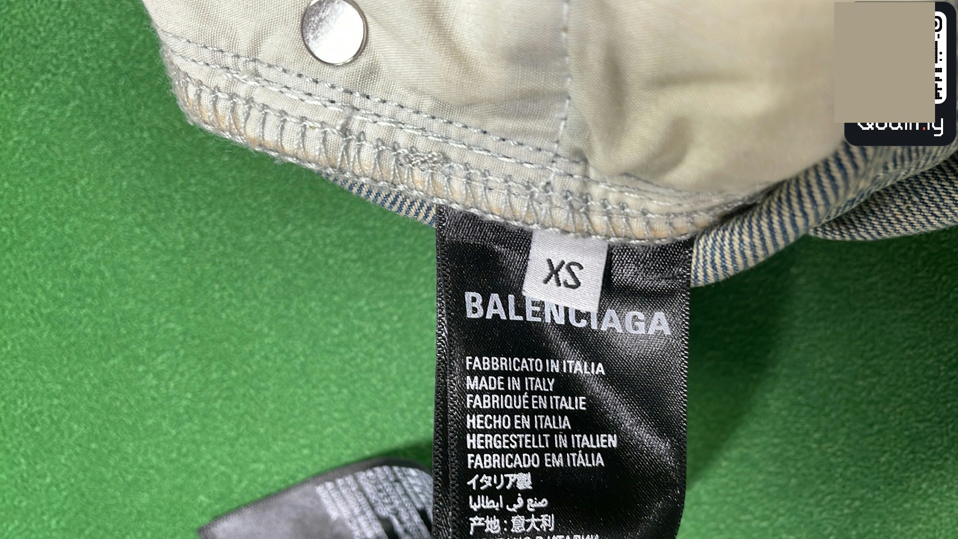 Balenciaga Lost Tape Flared Jeans QC