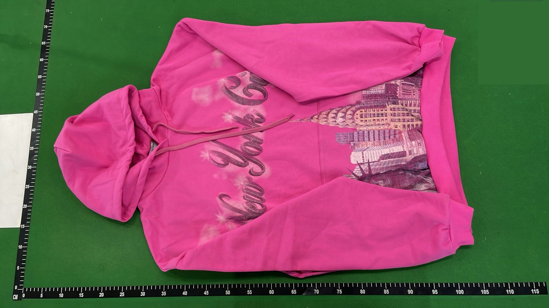 Balenciaga New York City Airbrush Hoodie QC