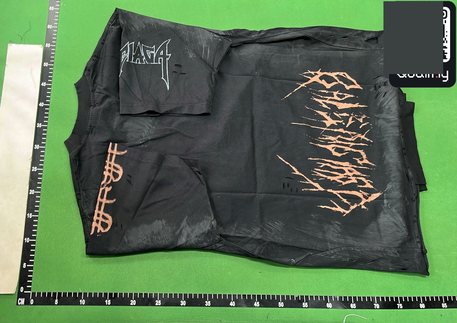 Balenciaga Paris Moon Upside Down T-Shirt Oversized QC