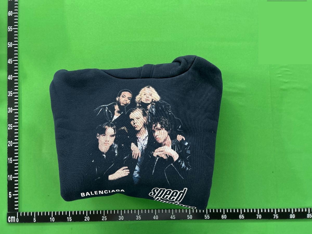 Balenciaga Speed Hunters Hoodie Black QC