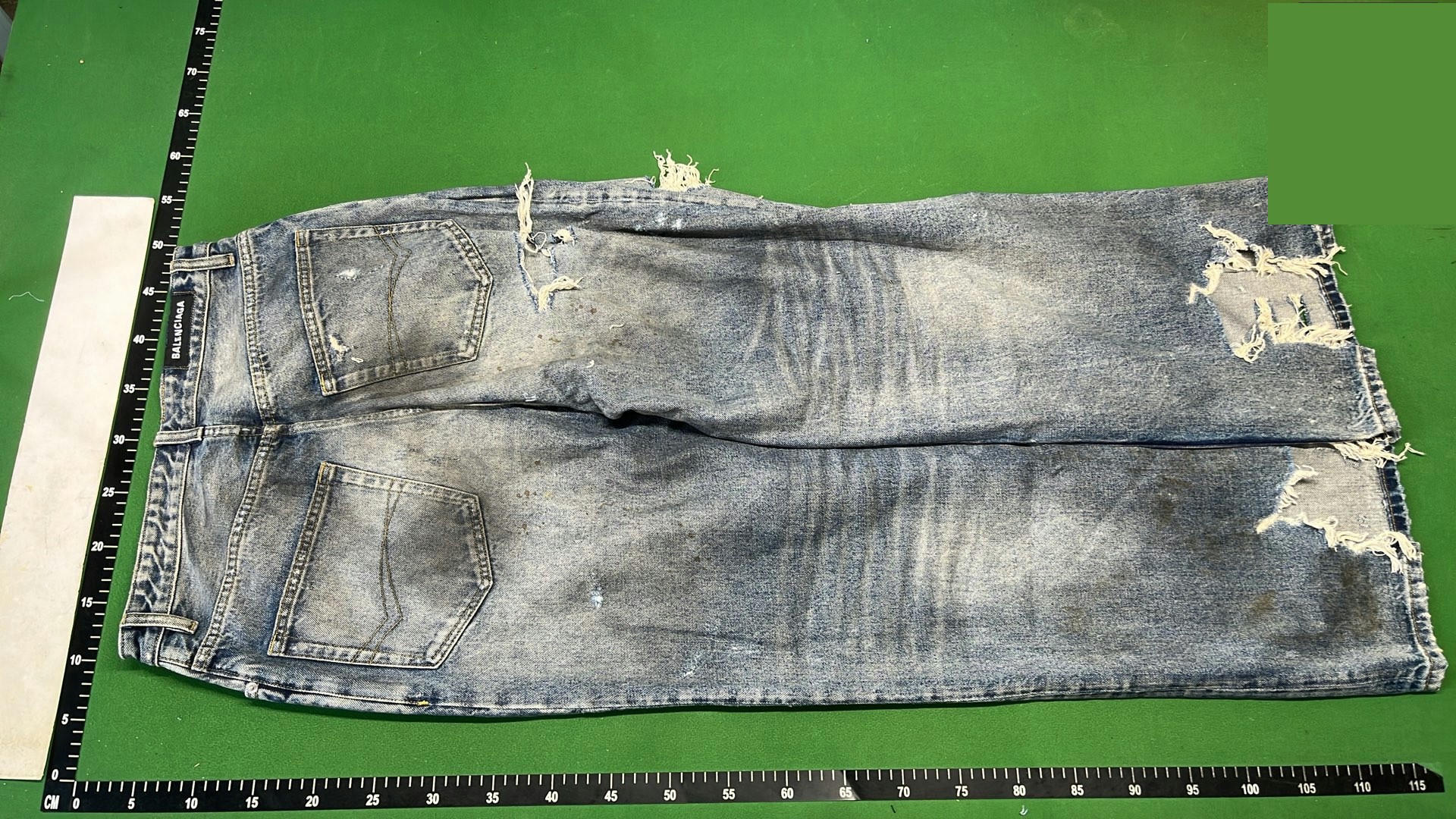 Balenciaga "Super Destroyed" Baggy Pants QC