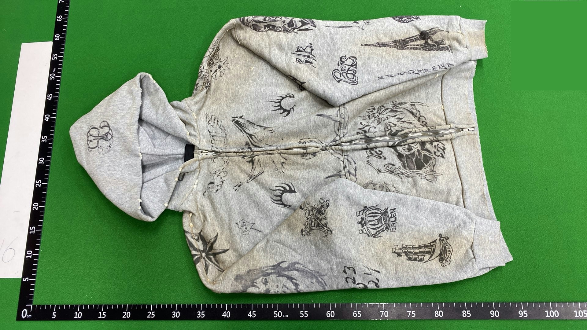 Balenciaga Tattoo Zip-Ups (All Colors) QC
