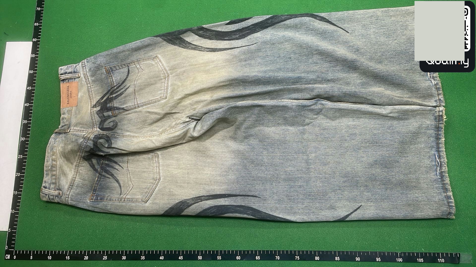 Balenciaga Tribal Jeans QC