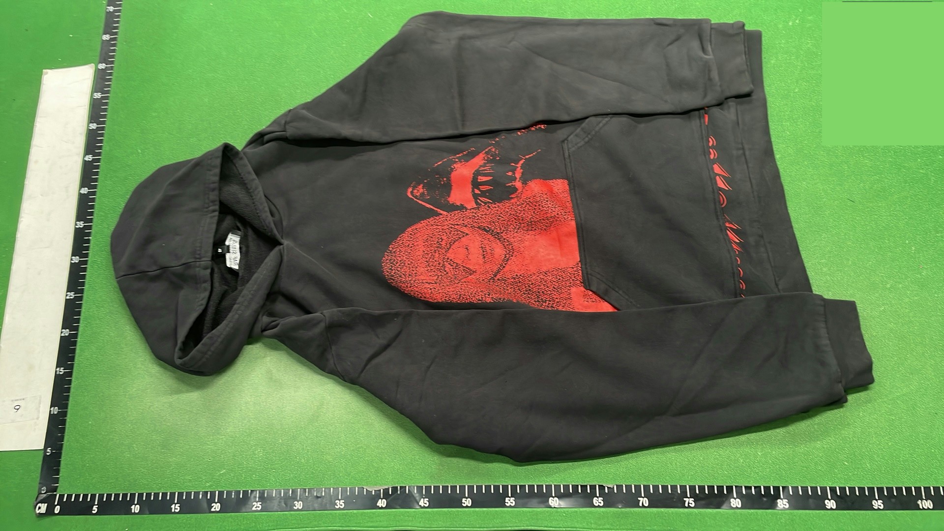 Raf Simons "Consumed" Penelope Hoodie Red QC