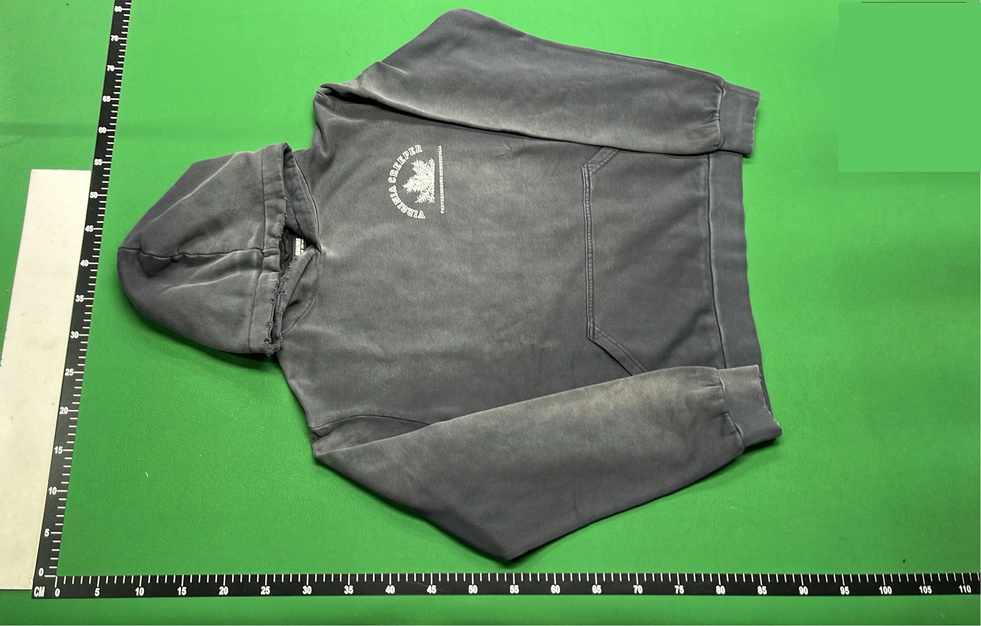 Raf Simons Virginia Creeper Hoodie Gray QC
