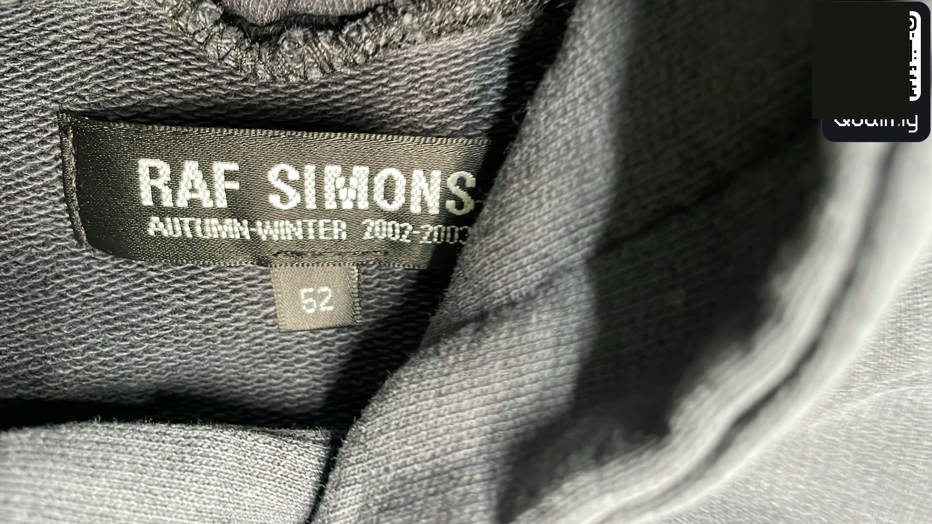 Raf Simons Virginia Creeper Roots Hoodie QC