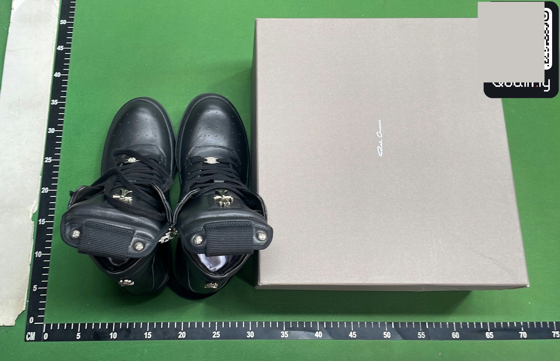 Rick Owens X Doc Martens Jumbo Lace QC