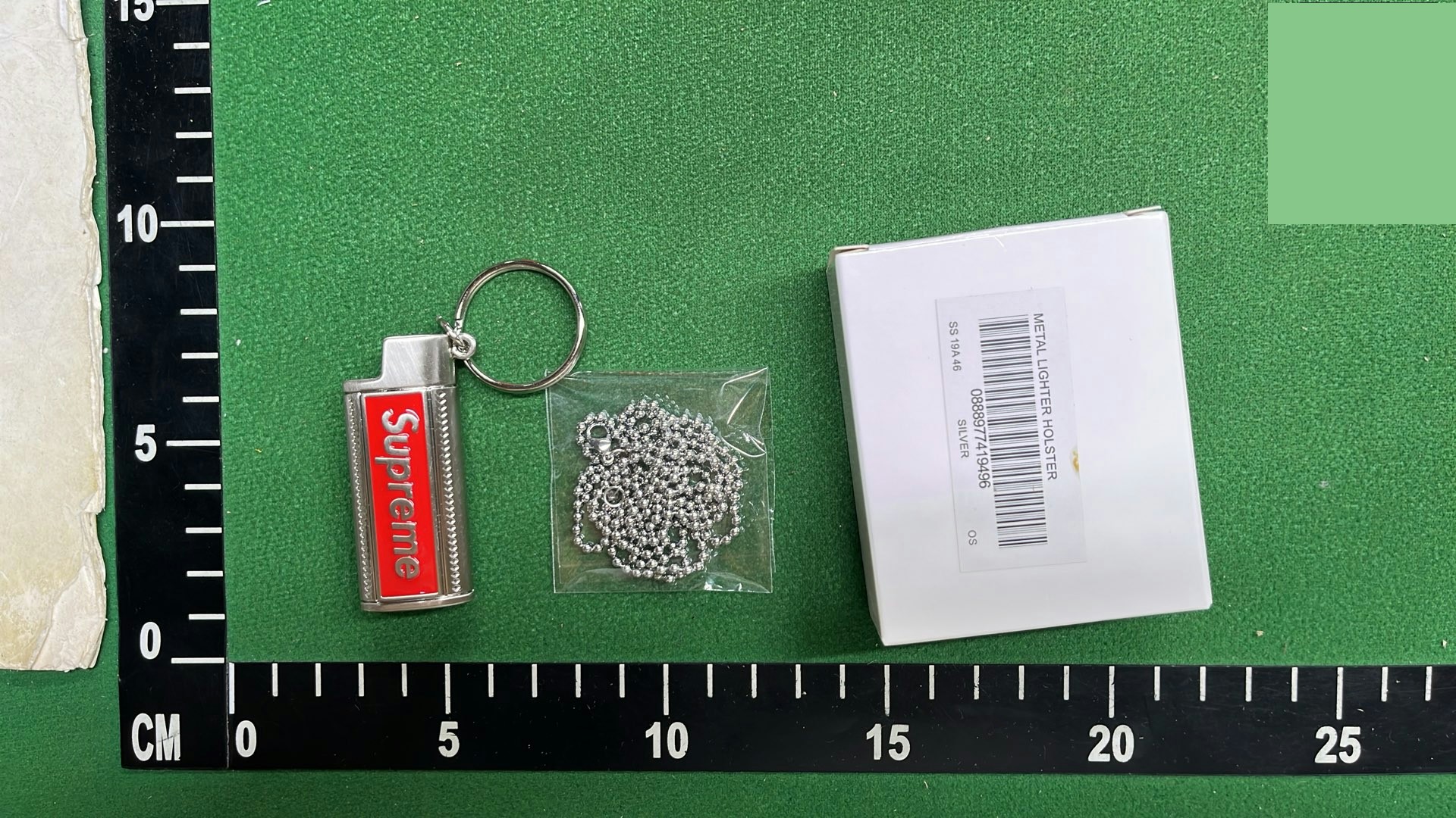 Supreme Lighter Case Necklace QC