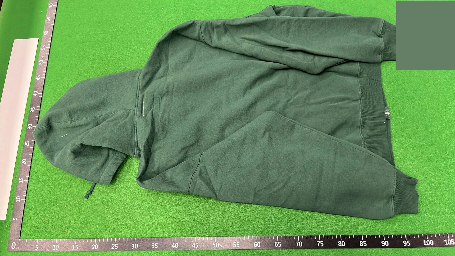Supreme x MM6 Maison Margiela Zip Up Hooded Sweatshirt QC