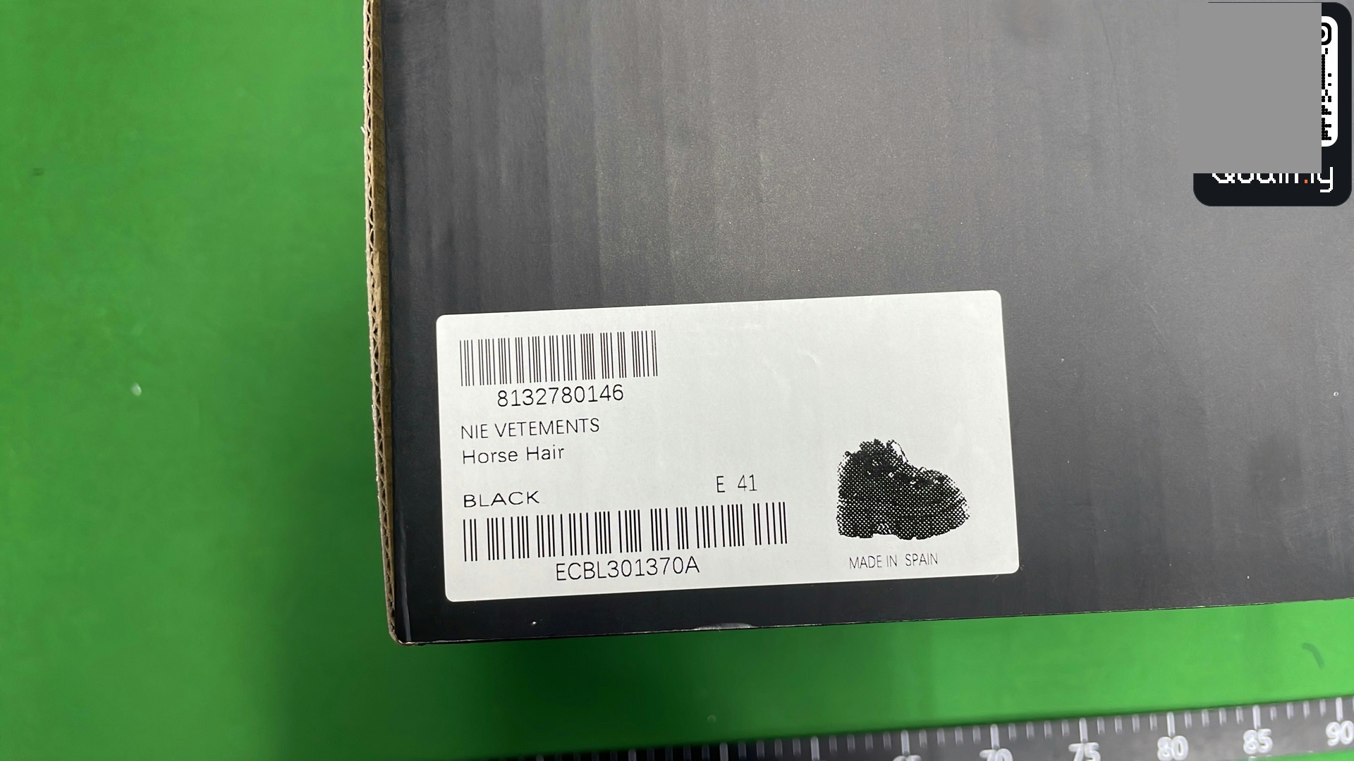 Vetements New Rocks Leather Platform Shoes QC