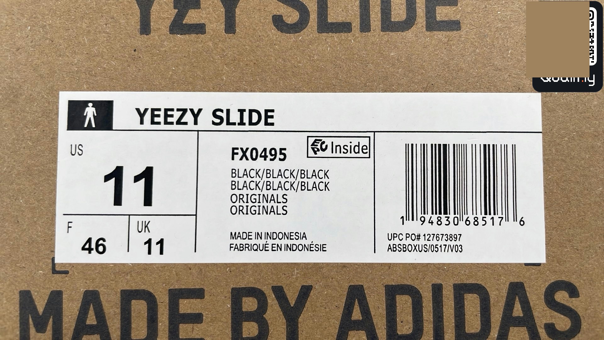 Yeezy Slides QC